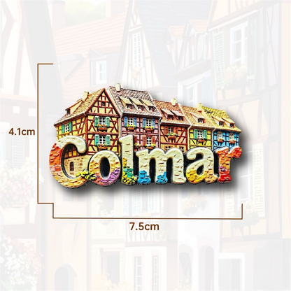 France Travel Souvenir Fridge Magnets