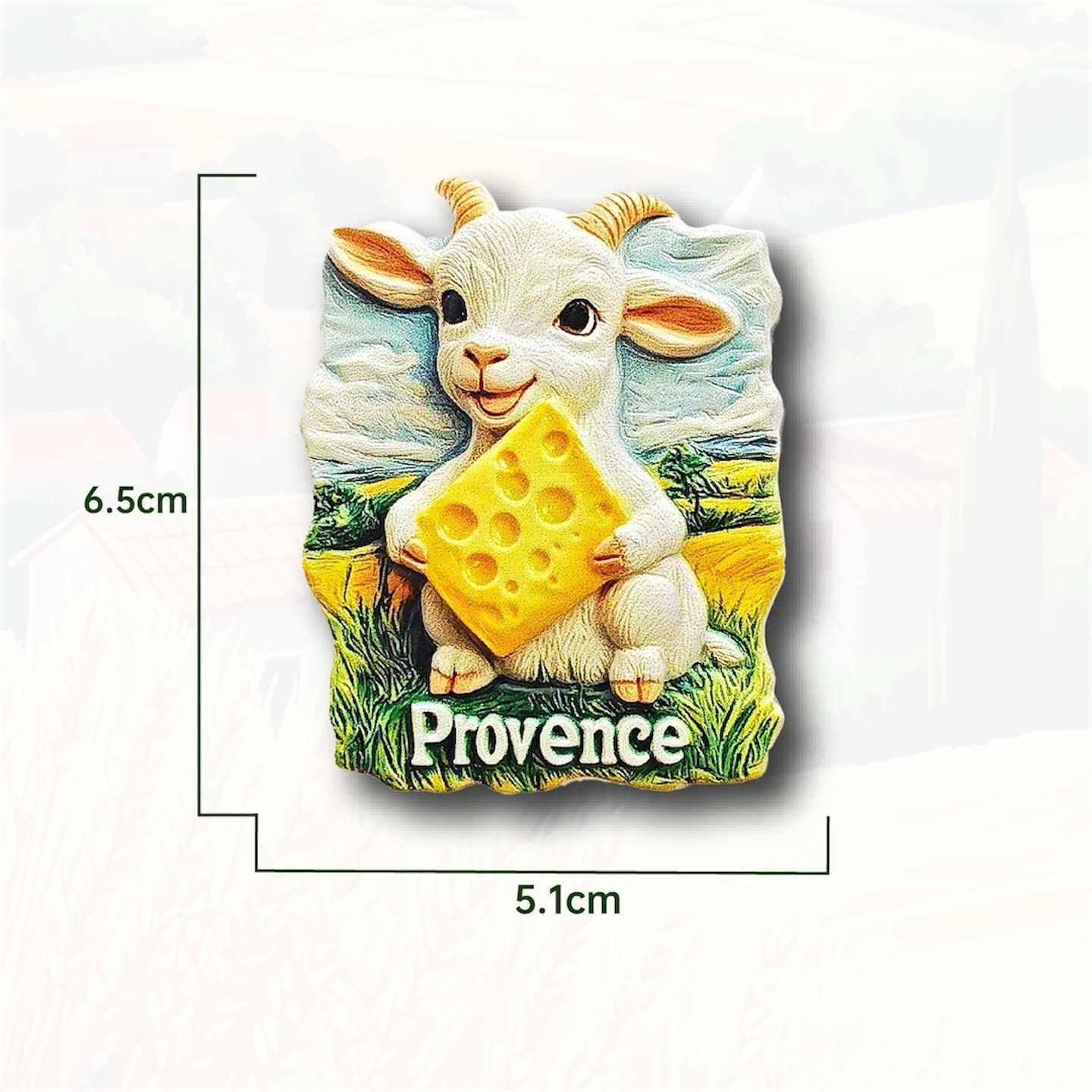 France Travel Souvenir Fridge Magnets