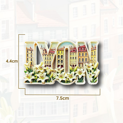 France Travel Souvenir Fridge Magnets