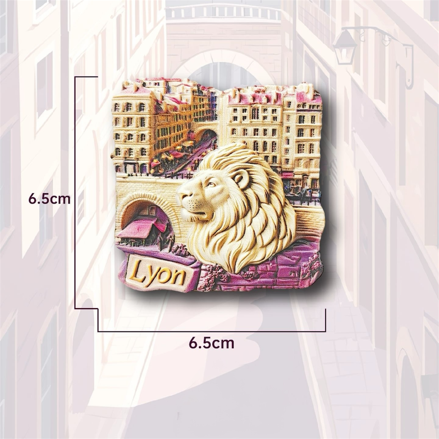 France Travel Souvenir Fridge Magnets