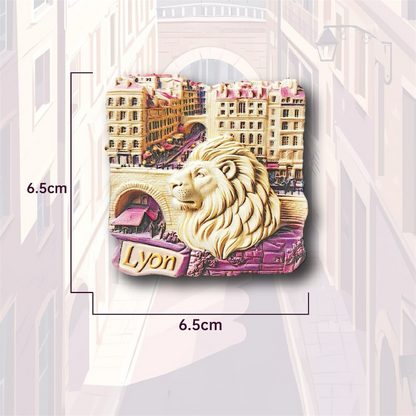 France Travel Souvenir Fridge Magnets