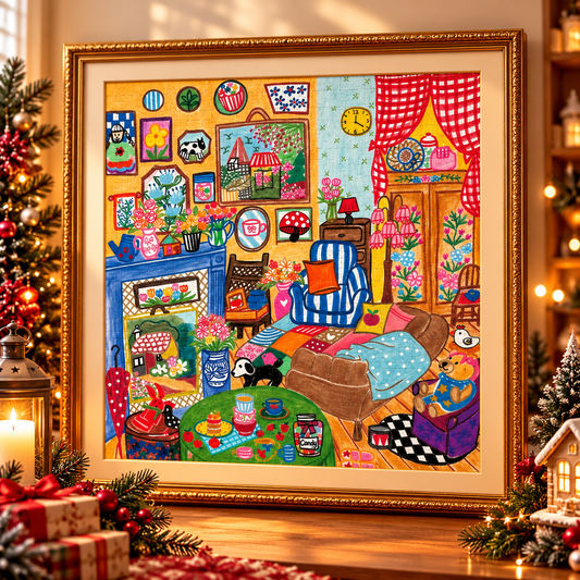 Lazy Painting Corner 728 Piece Jigsaw Puzzle Tutu Dingdang