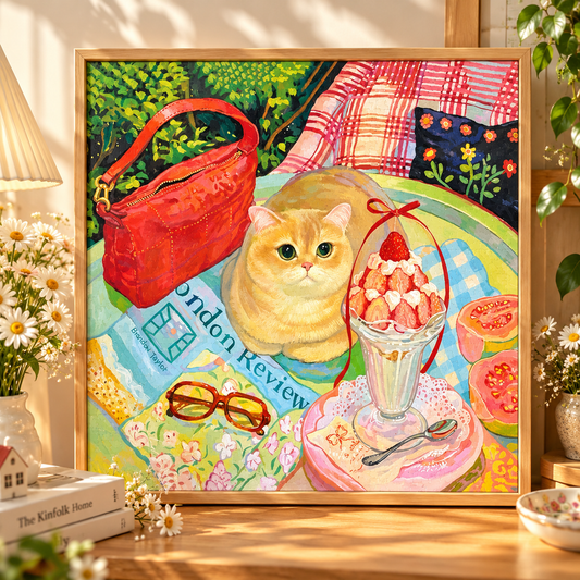 SEREN ART Toast Kitten 528 Piece Puzzle SEREN ART