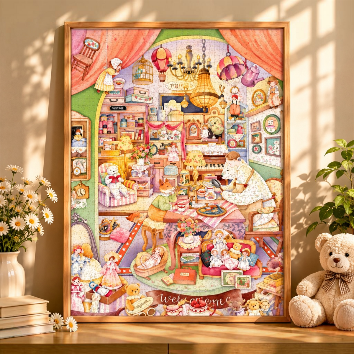Bear Shop 1000 Piece Jigsaw Puzzle Gubu