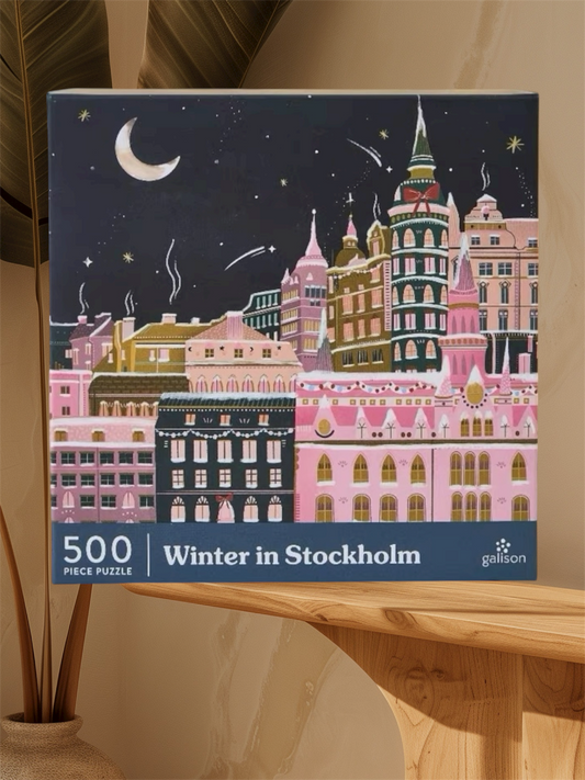 Galison Winter In Stockholm 500 Piece Puzzle