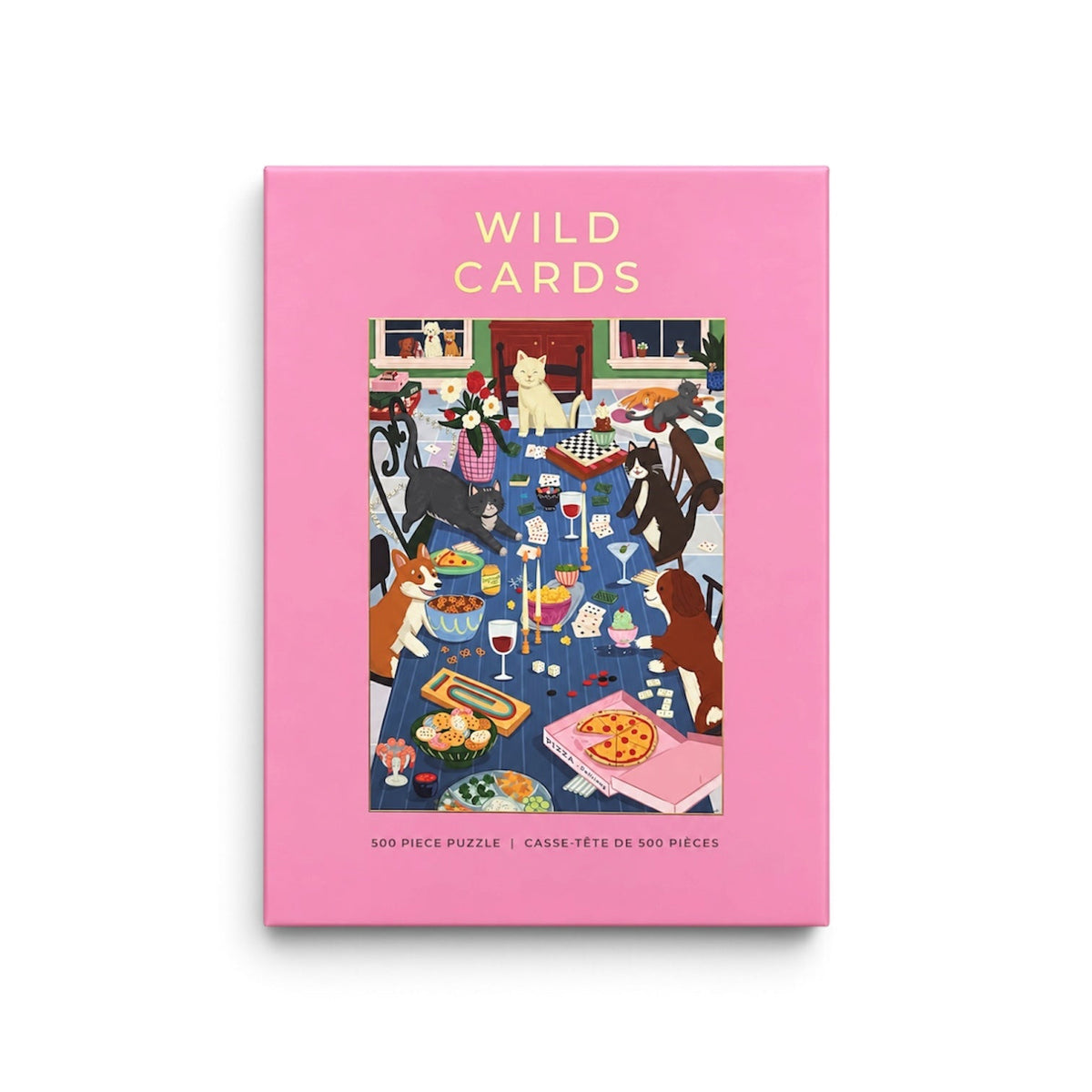 Wild Cards 500 Piece Jigsaw Puzzle Hobbry