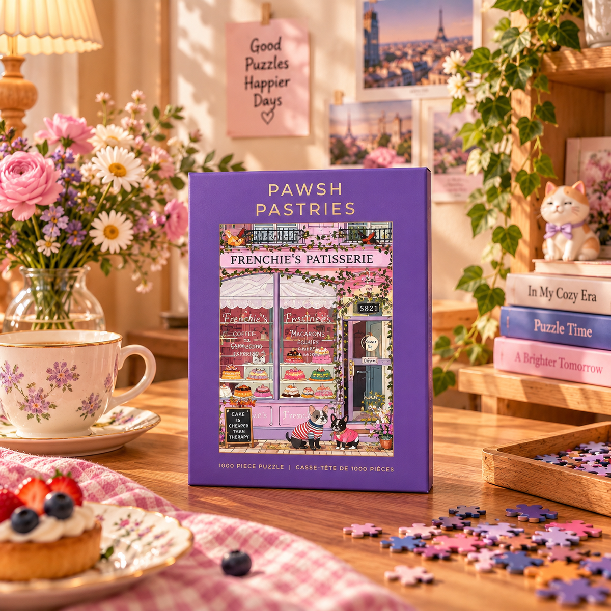Pawsh Pastries 1000 Piece Jigsaw Puzzle Hobbry