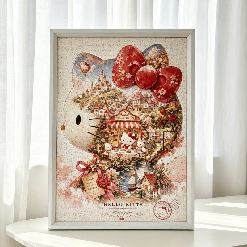 【Pre-Order】 Hello Kitty Blossom Village 1000 Piece Jigsaw Puzzle