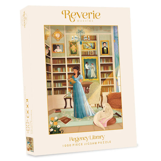 Regency Library 1000 Piece Jigsaw Puzzle Reverie Puzzles