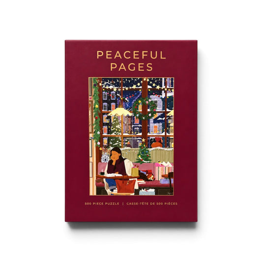 Peaceful Pages 500 Piece Jigsaw Puzzle Hobbry