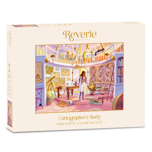 Cartographer's Study 1000 Jigsaw Puzzle Reverie Puzzles
