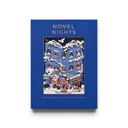 Novel Nights 1000 Piece Jigsaw Puzzle Hobbry
