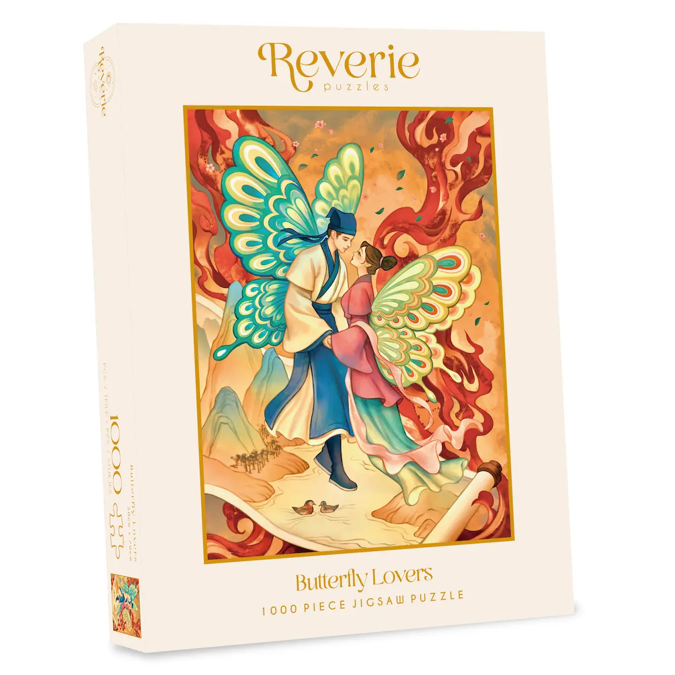 Butterfly Lovers 1000 Piece Jigsaw Puzzle