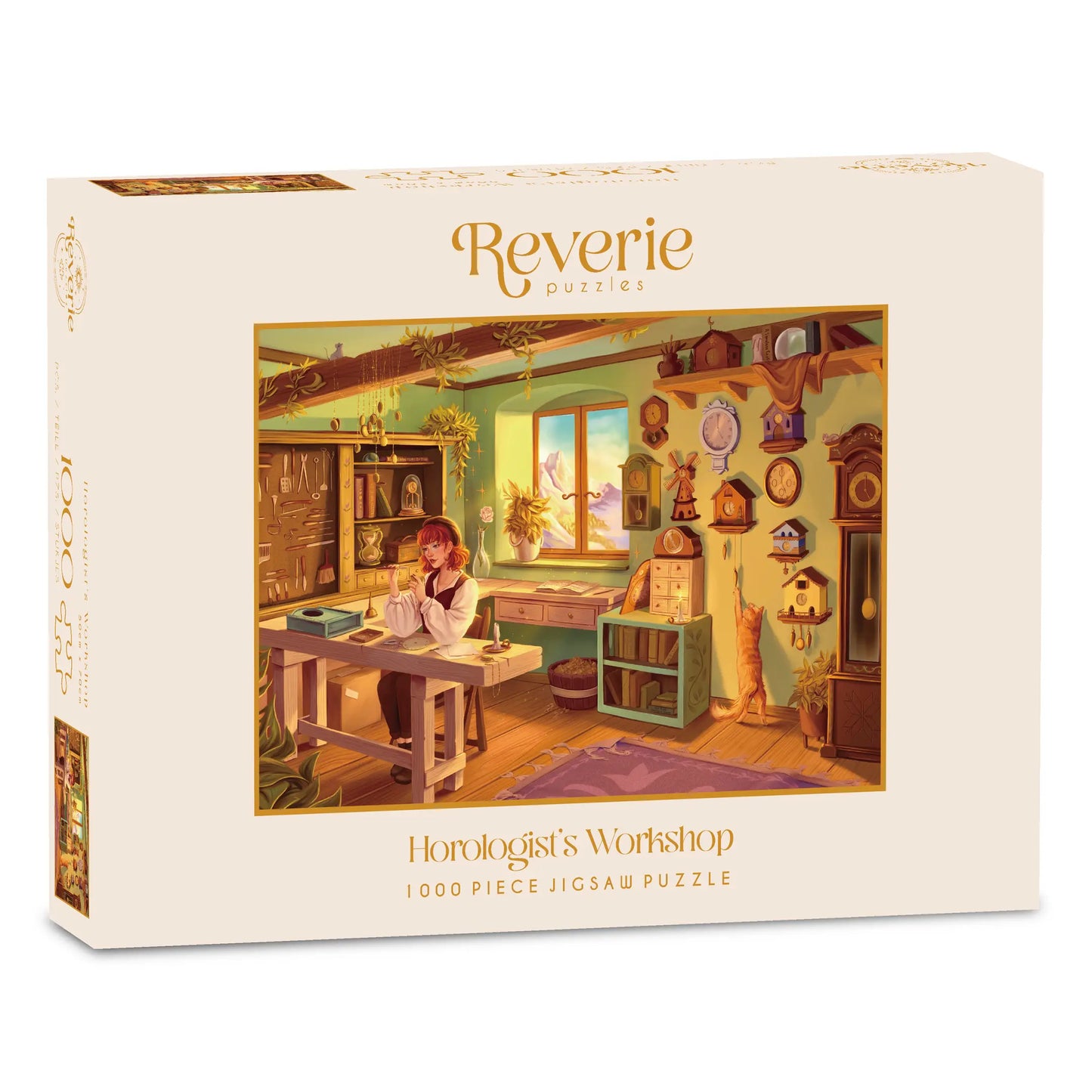 Horologist's Workshop 1000 Piece Jigsaw Puzzle