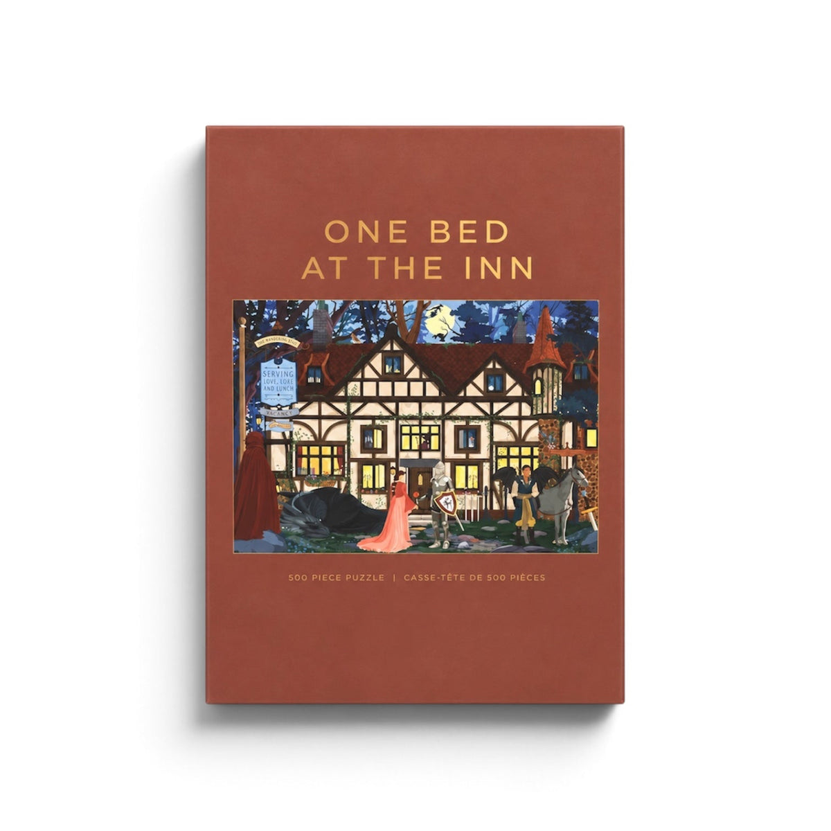 One Bed at the Inn 500 Piece Puzzle Hobbry