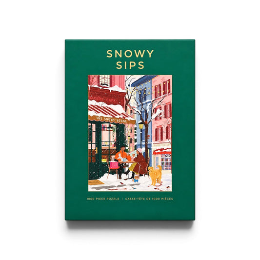 Snowy Sips 1000 Piece Puzzle Hobbry