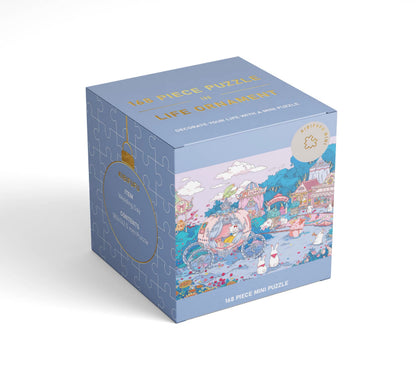 Kibifufu 12-Pack 168 Piece Mini Jigsaw Puzzle Collection 02 | Art Series Gift Set Kibifufu