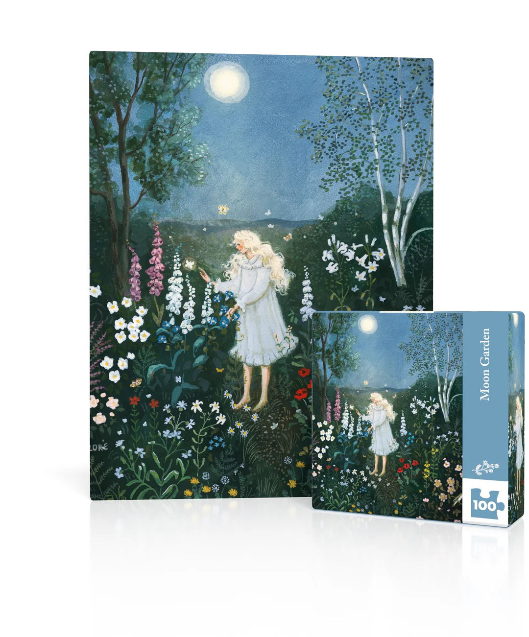 Moon Garden Mini 100 Piece Mini Puzzle