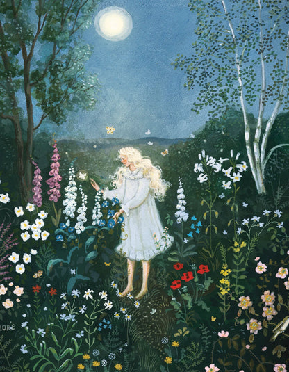 Moon Garden Mini 100 Piece Mini Puzzle