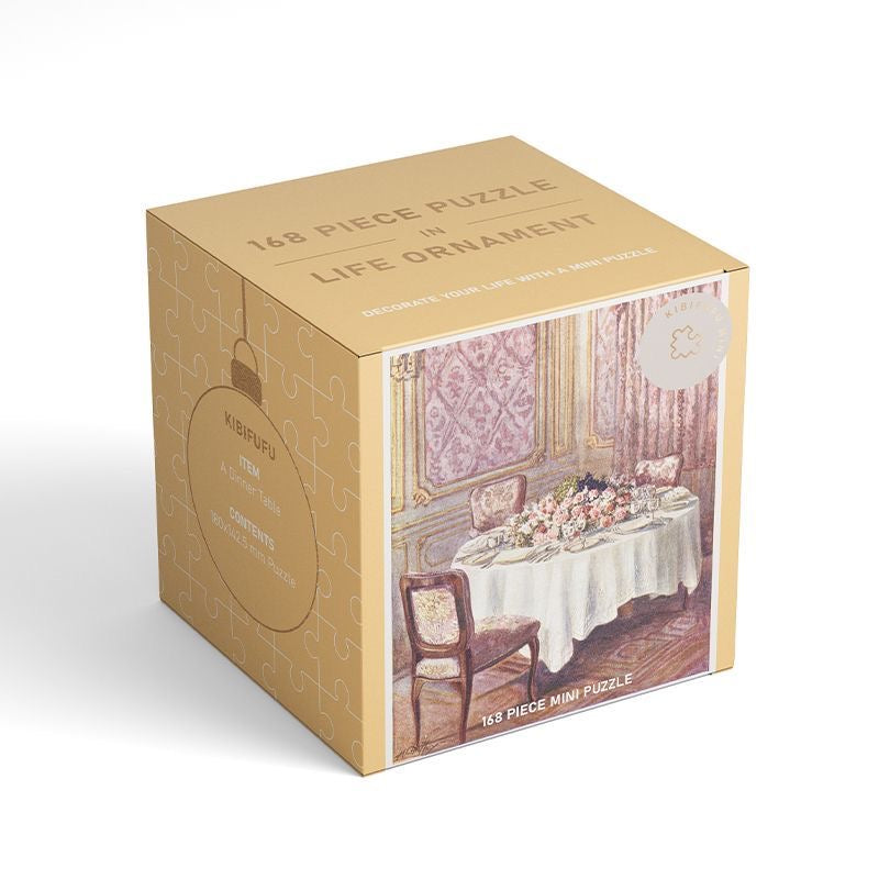 Kibifufu 12-Pack 168 Piece Mini Jigsaw Puzzle Collection 01 | Art Series Gift Set Kibifufu