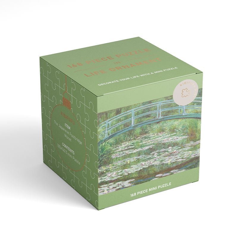 Kibifufu 12-Pack 168 Piece Mini Jigsaw Puzzle Collection 01 | Art Series Gift Set Kibifufu
