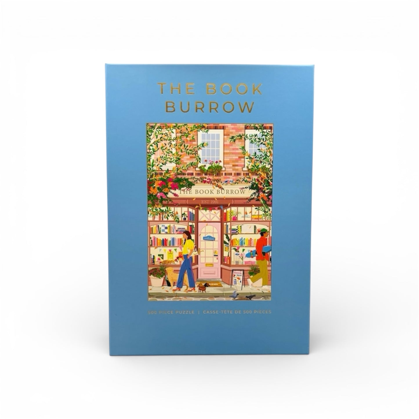 Hobbry The Book Burrow 500 Piece Puzzle