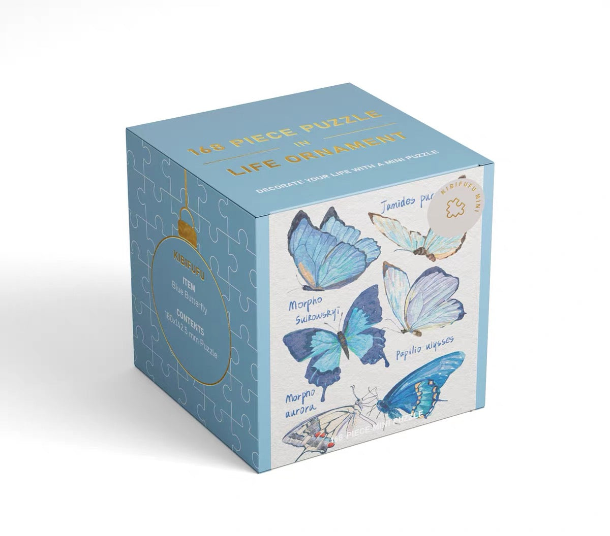 Kibifufu 12-Pack 168 Piece Mini Jigsaw Puzzle Collection 02 | Art Series Gift Set Kibifufu