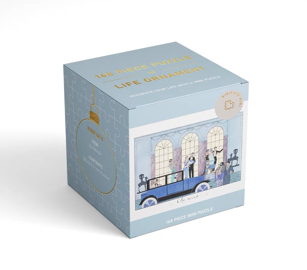 Kibifufu 12-Pack 168 Piece Mini Jigsaw Puzzle Collection 02 | Art Series Gift Set Kibifufu