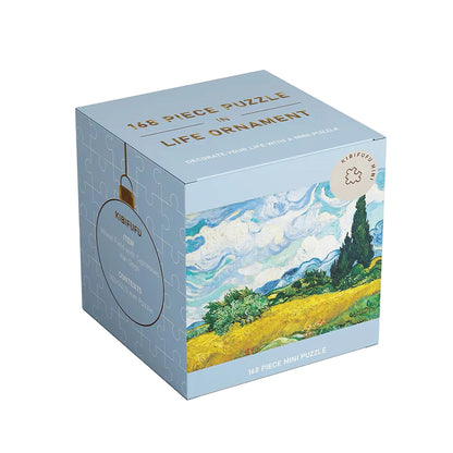 Kibifufu 12-Pack 168 Piece Mini Jigsaw Puzzle Collection 03 | Art Series Gift Set Kibifufu