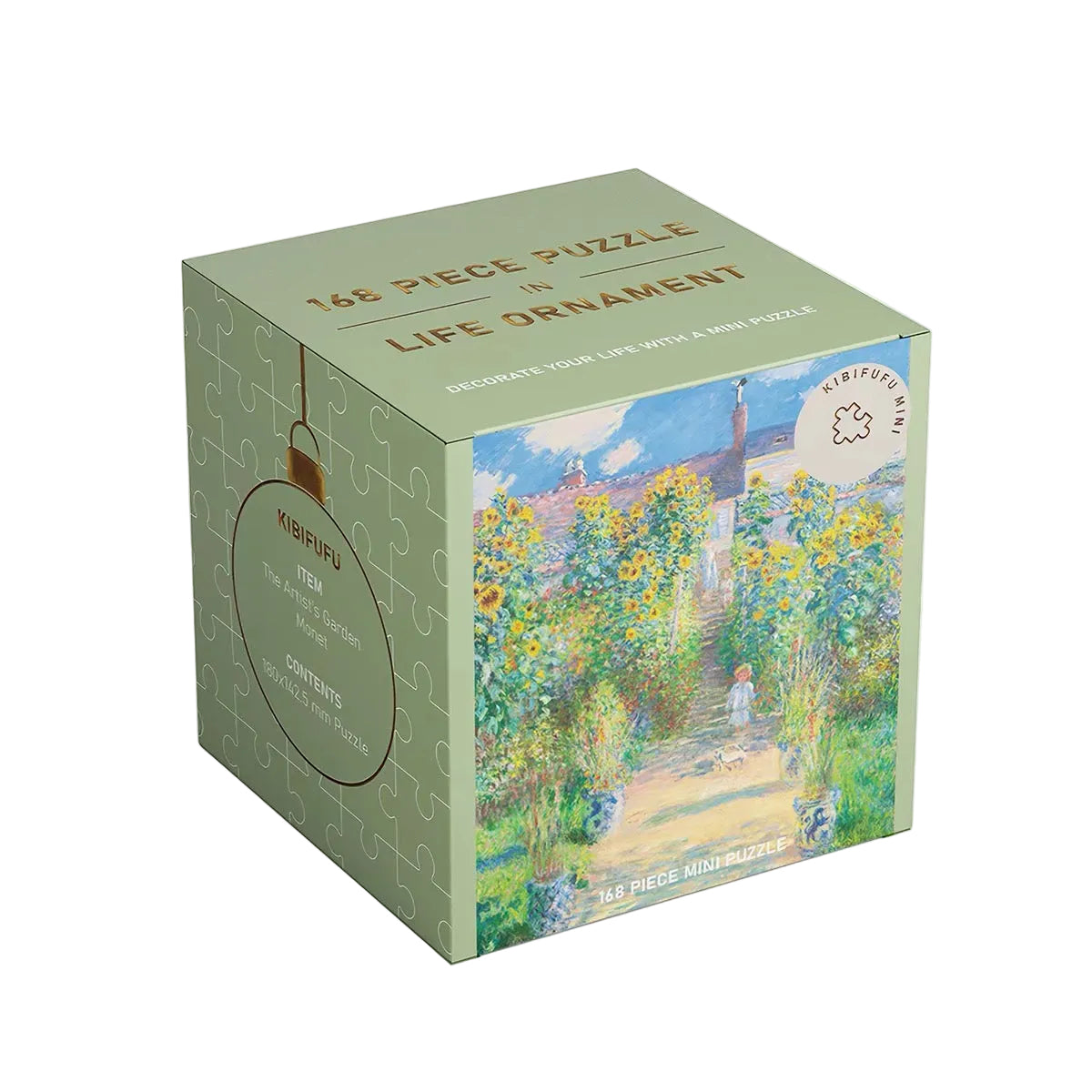 Kibifufu 12-Pack 168 Piece Mini Jigsaw Puzzle Collection 03 | Art Series Gift Set Kibifufu