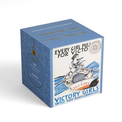 Kibifufu Every Girl Pulling for Victory 168 Piece Mini Jigsaw Puzzle Kibifufu