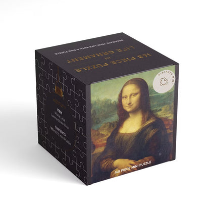 Kibifufu Mona Lisa 168 Piece Mini Jigsaw Puzzle Kibifufu