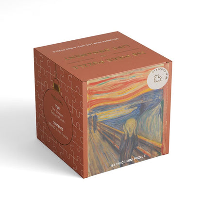 Kibifufu The Scream 168 Piece Mini Jigsaw Puzzle Kibifufu