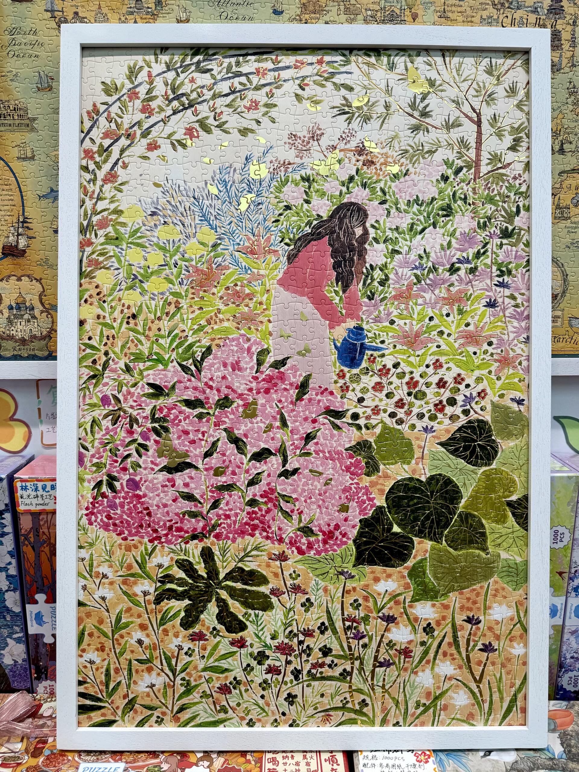 Her Secret Garden 1000 Piece Jigsaw Puzzle Momibook