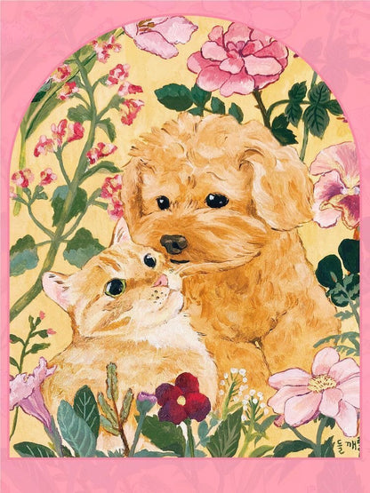 Momibook Cozy Cuddle 1000 Piece Jigsaw Puzzle Momibook