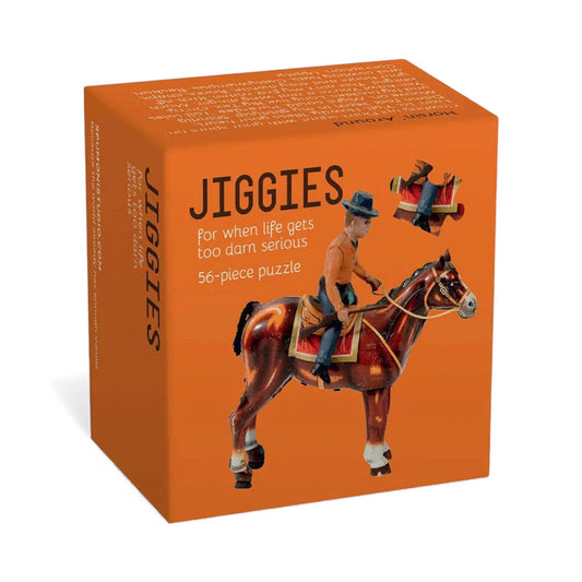 Horsin' Around Cowboy-Shaped Jiggie Puzzle