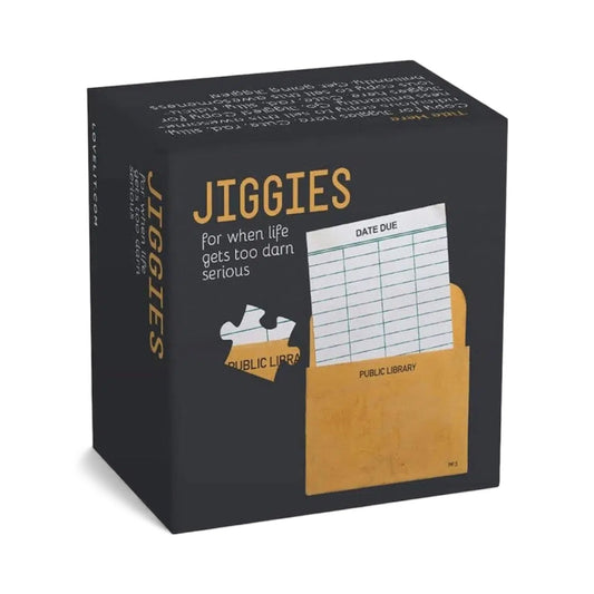 Library Card Jiggie Puzzle 85 Piece