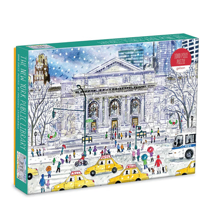Michael Storrings New York Public Library 1000 Piece Jigsaw Puzzle