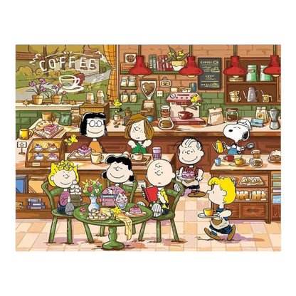Momibook Snoopy Café 500 Piece Jigsaw Puzzle Momibook