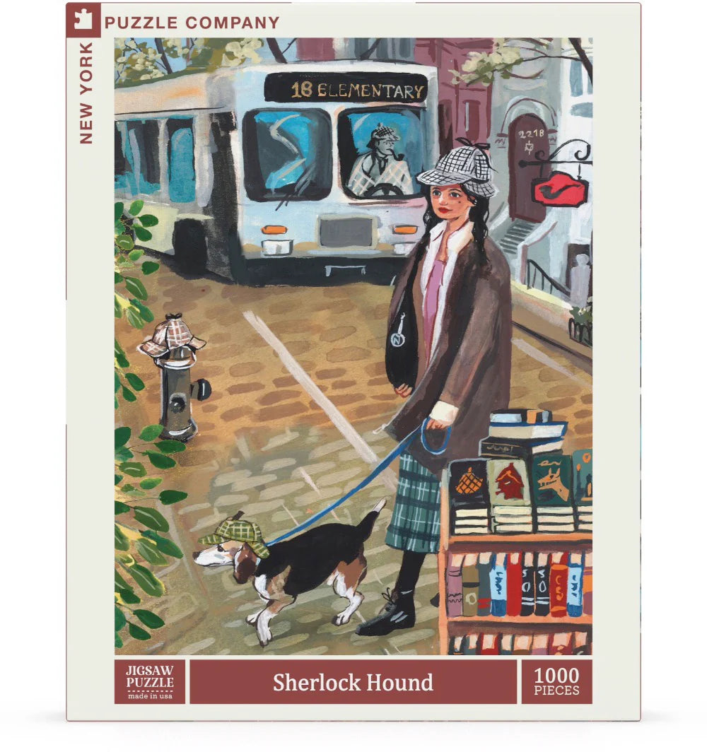 Sherlock Hound 1000 Piece Jigsaw Puzzle New York Puzzle Company