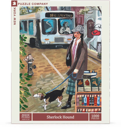 Sherlock Hound 1000 Piece Jigsaw Puzzle New York Puzzle Company
