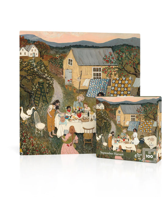 September Harvest Mini 100 Piece Mini Puzzle New York Puzzle Company