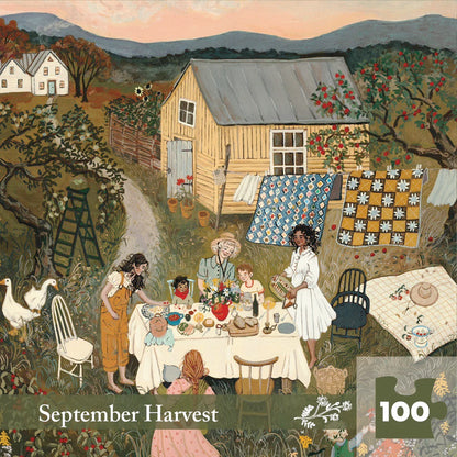 September Harvest Mini 100 Piece Mini Puzzle New York Puzzle Company