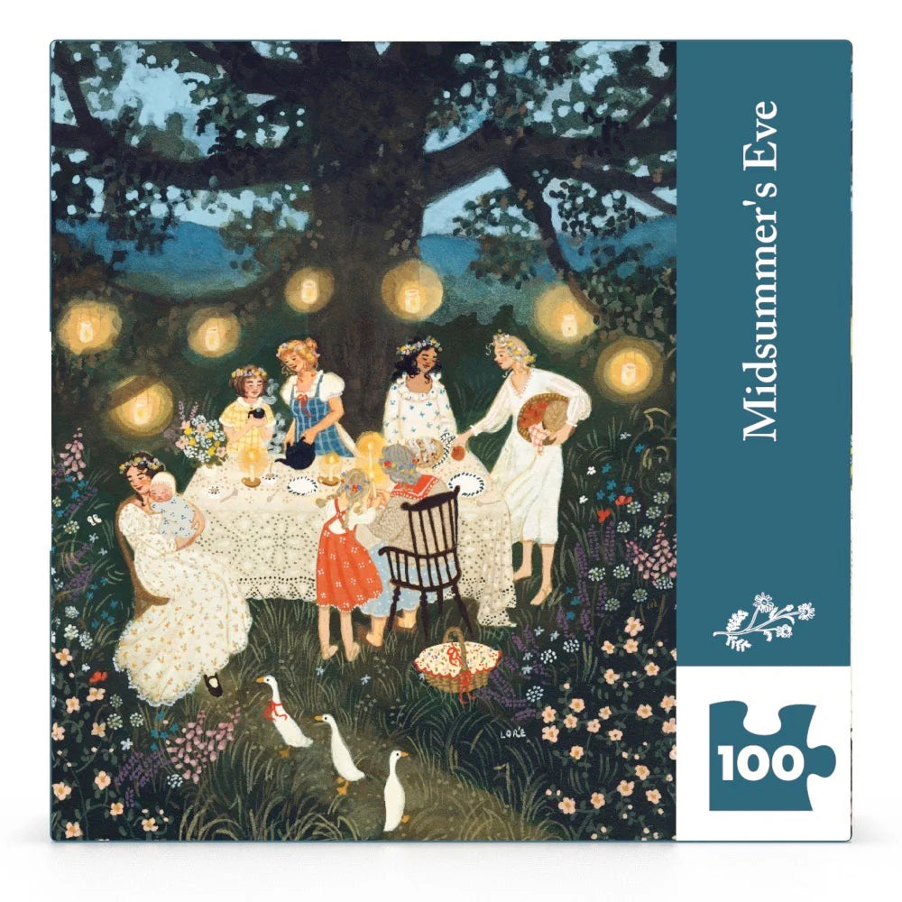 Midsummer's Eve Mini 100 Piece Mini Puzzle New York Puzzle Company