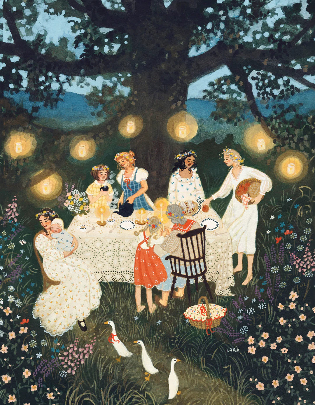 Midsummer's Eve Mini 100 Piece Mini Puzzle New York Puzzle Company