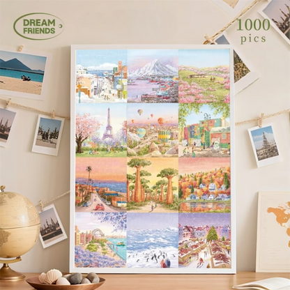 Global Journey 1000 Piece Puzzle