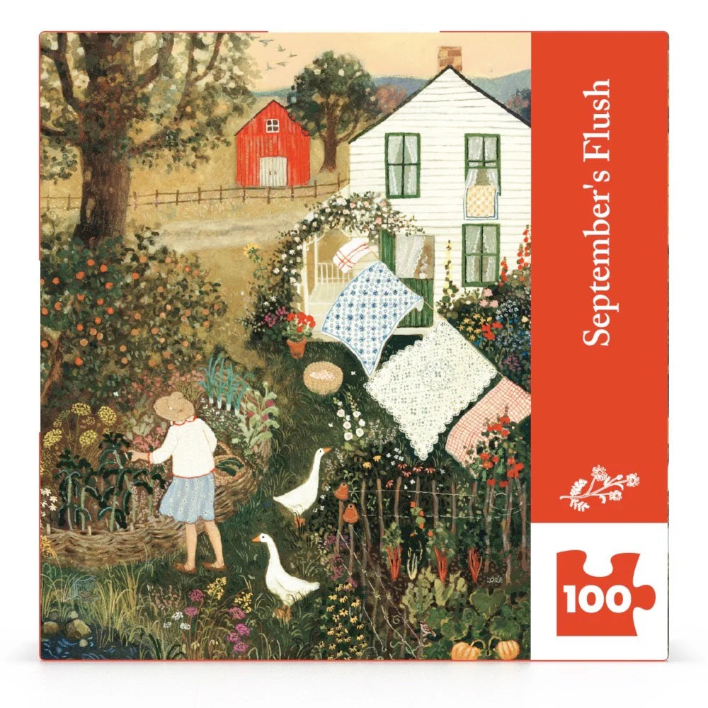 September's Flush Mini 100 Piece Mini Puzzle New York Puzzle Company