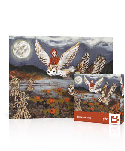 Harvest Moon Mini 100 Piece Mini Puzzle New York Puzzle Company