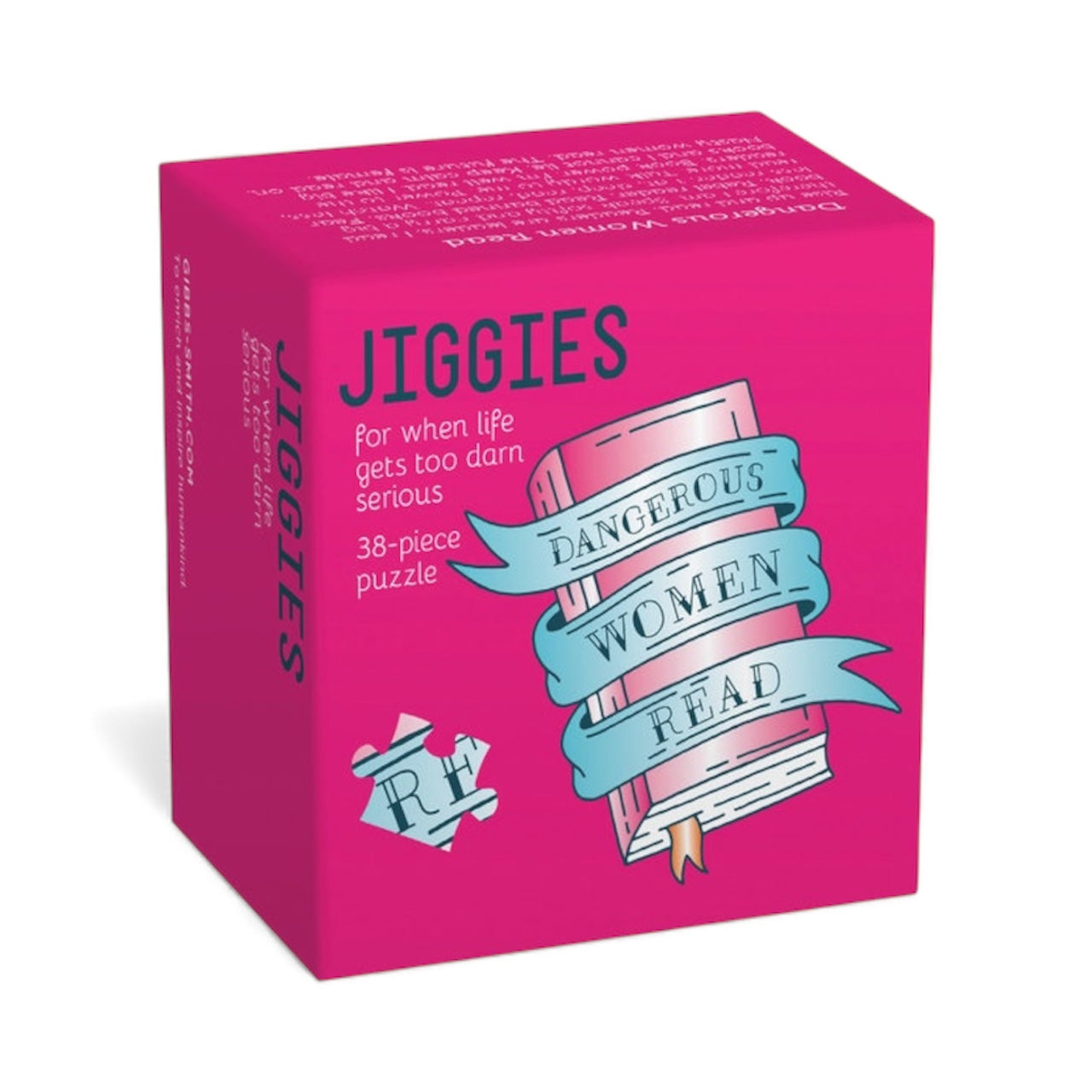 Dangerous Women Read Jiggie 38-Piece Shaped Jigsaw Puzzle