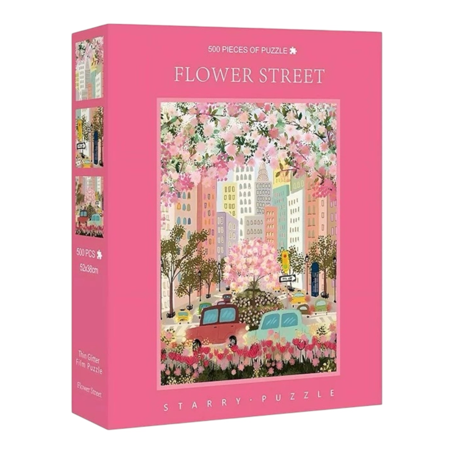 Flower Street 500 Piece Puzzle